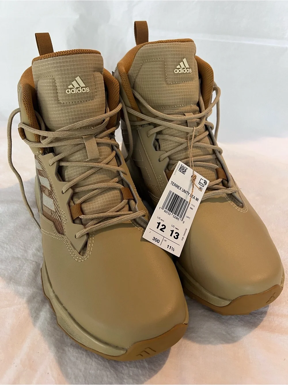 adidas Men’s Tan High-Tops